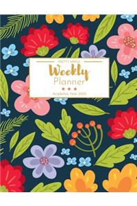 Weekly Planner Academic Year 2020