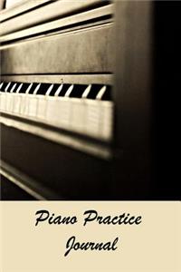 Piano Practice Journal