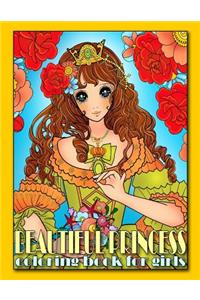 Beautiful Princess Coloring Book for Girls
