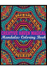 Creative Haven Magical Mandalas Coloring Book