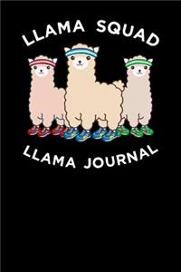Llama Squad Llama Journal