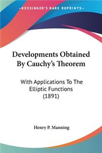 Developments Obtained By Cauchy's Theorem