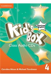 Kid's Box American English Level 4 Class Audio CDs (3)