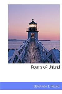 Poems of Uhland