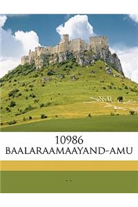 10986 Baalaraamaayand-Amu