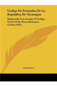 Codigo De Formulas De La Republica De Nicaragua