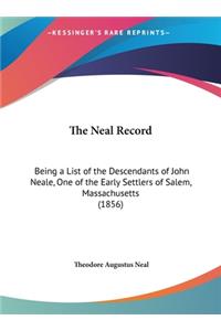 The Neal Record