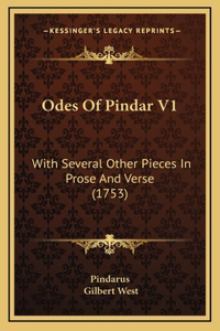 Odes Of Pindar V1