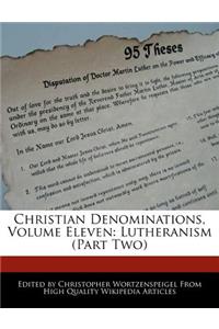 Christian Denominations, Volume Eleven