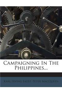 Campaigning in the Philippines...