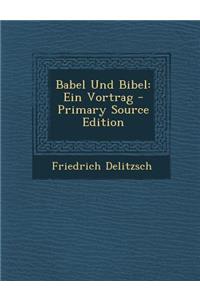 Babel Und Bibel