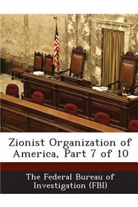 Zionist Organization of America, Part 7 of 10
