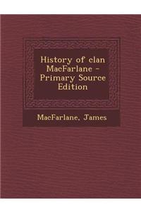 History of Clan MacFarlane