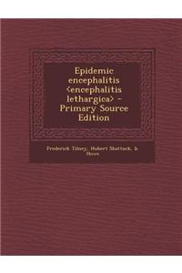 Epidemic Encephalitis