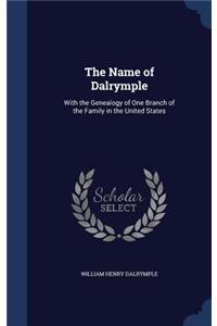 Name of Dalrymple