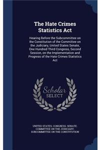 Hate Crimes Statistics Act