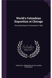 World's Columbian Exposition at Chicago