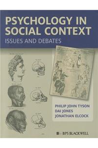 Psychology in Social Context