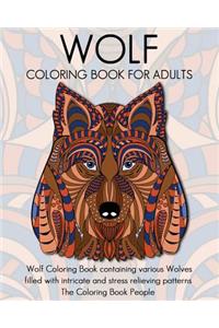 Wolf Coloring Book for Adults