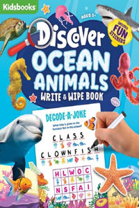 Discover Ocean Animals Activity Book