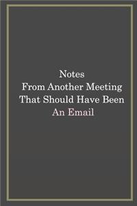 notebook journal