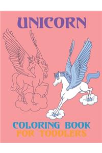 Unicorn Coloring Book For Toddlers