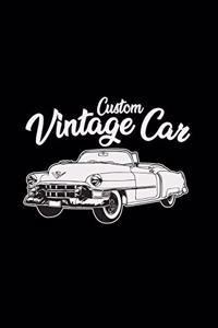 Custom vintage car