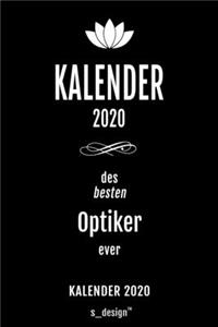 Kalender 2020 für Augen-Optiker / Optiker