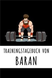 Trainingstagebuch von Baran