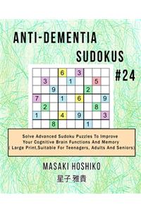 Anti-dementia Sudokus #24