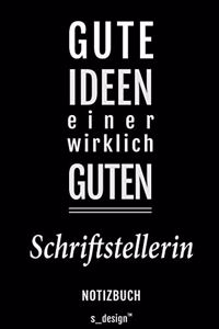 Notizbuch für Schriftsteller / Schriftstellerin