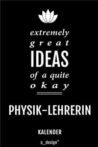 Kalender für Physik-Lehrer / Physik-Lehrerin