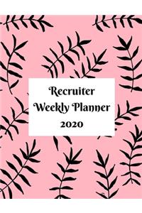 Recruiter Weekly Planner