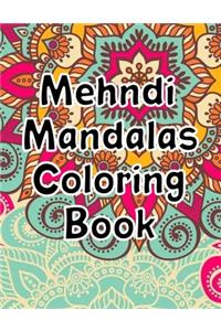 Mehndi Mandalas Coloring Book