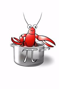 Fun Math Lobster Pot Pi Pie Pun Notebook