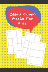 Blank Comic Books For Kids