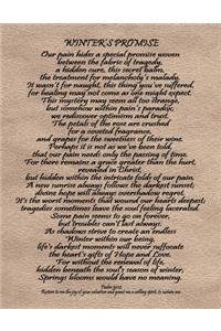 Winter's Promise - Composition Notebook