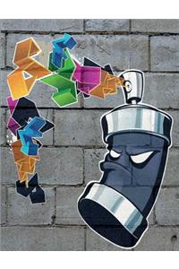 Colorful Graffiti Notebook
