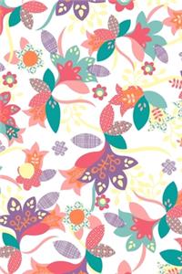 Paper Cut Floral Journal