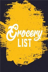 Grocery List