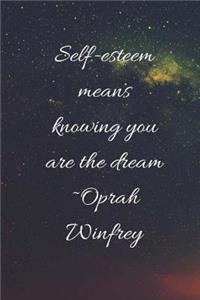 Self Esteem Means Knowing