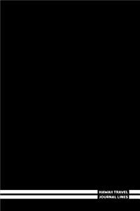 Hawaii Travel Journal Lines