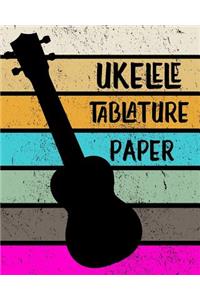 Ukelele Tablature Paper