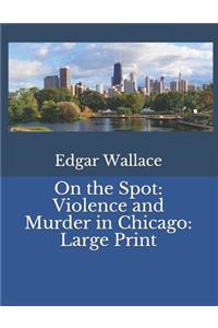 On the Spot: Violence and Murder in Chicago: Large Print