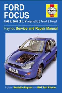 Ford Focus Petrol & Diesel (98 - 01) Haynes Repair Manual