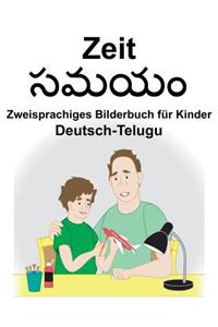 Deutsch-Telugu Zeit Zweisprachiges Bilderbuch für Kinder