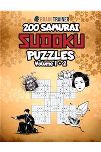 200 Samurai Sudoku Puzzles - Volume 1 + 2