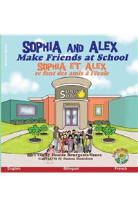 Sophia and Alex Make Friends at School