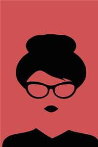 Cute Character Ruby Red Notebook