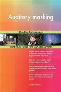 Auditory masking